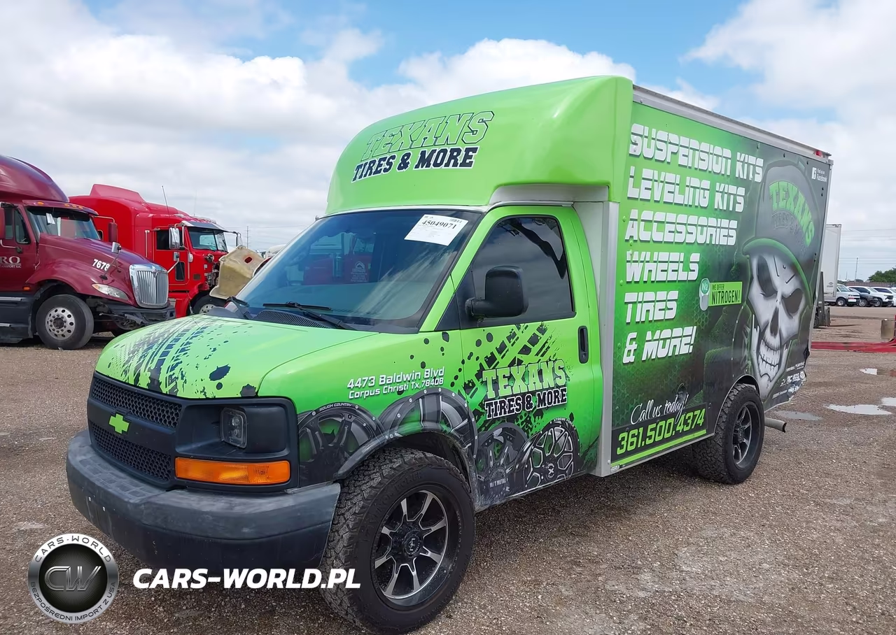 2013 Chevrolet Express Cutaway 3500 VIN:1GB0G2BA3D1189986 - 2