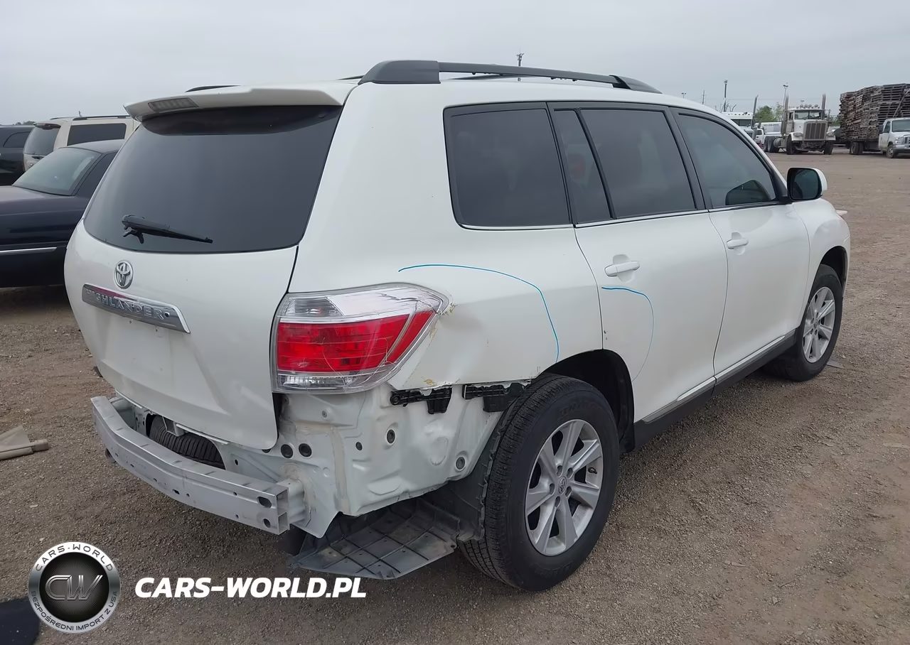 2013 Toyota Highlander Se V6 VIN:5TDZK3EH3DS096338 - 4