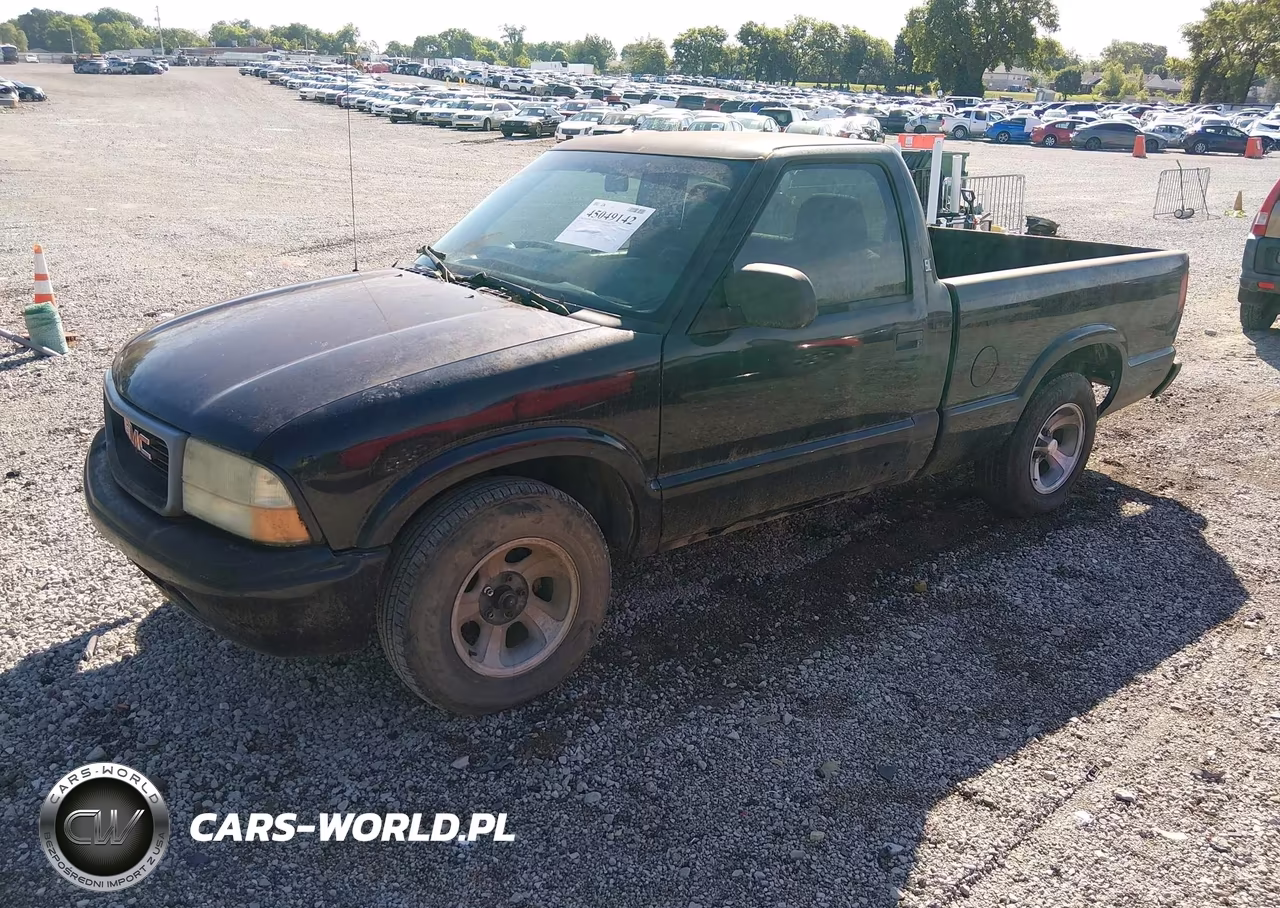 2002 GMC Sonoma Sl VIN:1GTCS14W128247656 - 2
