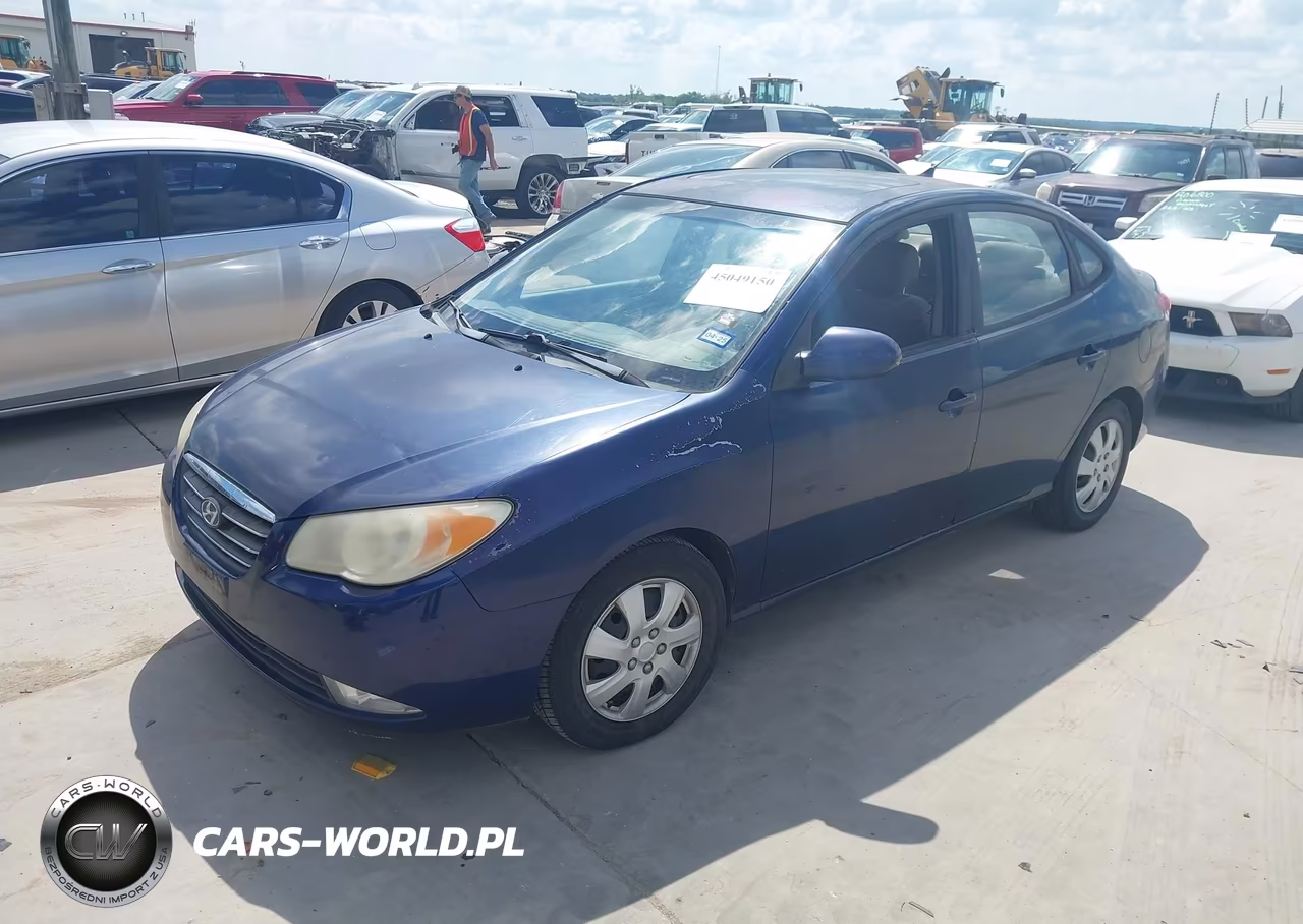 2009 Hyundai Elantra Gls VIN:KMHDU46D59U673259 - 2