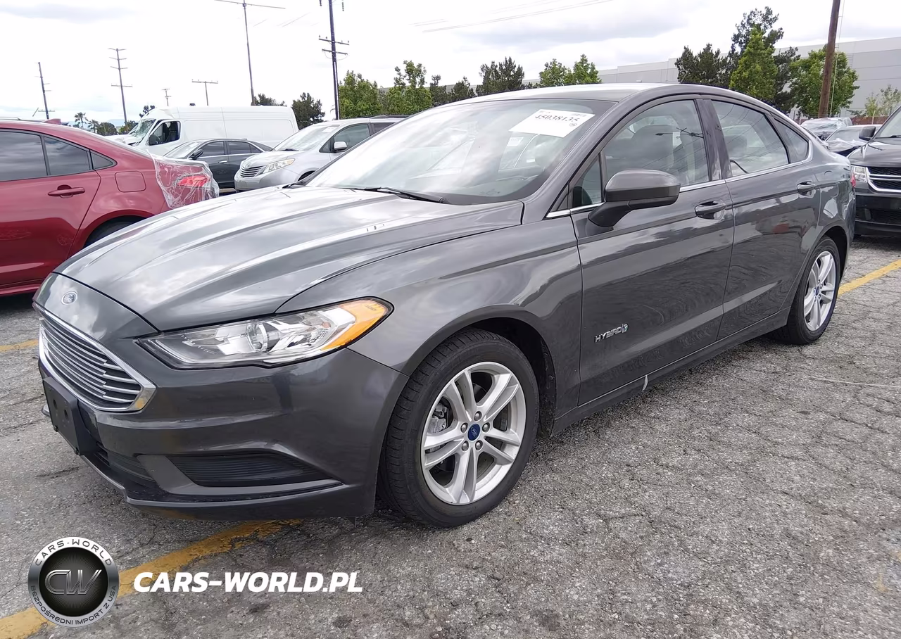 2018 Ford Fusion Hybrid S VIN:3FA6P0UU1JR142237 - 2