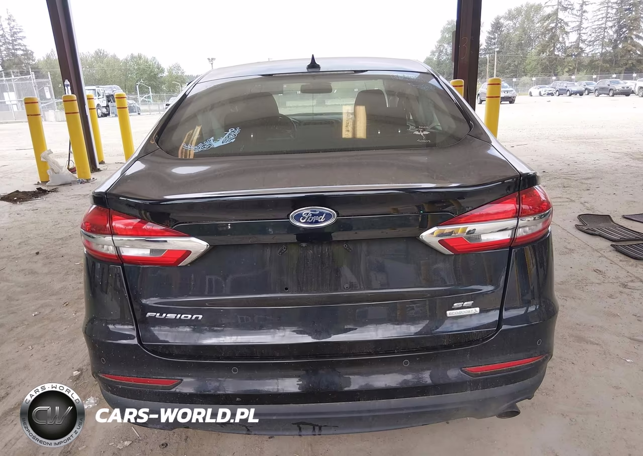 2019 Ford Fusion Se VIN:3FA6P0HD6KR136297 - 16