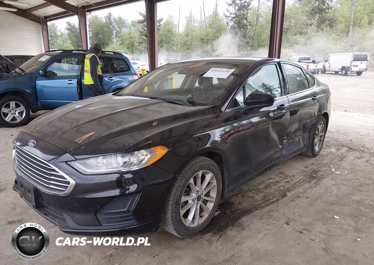 2019 Ford Fusion Se VIN:3FA6P0HD6KR136297 - 2