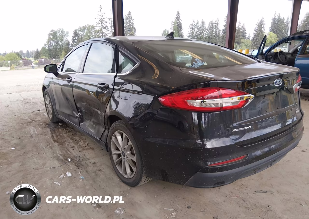 2019 Ford Fusion Se VIN:3FA6P0HD6KR136297 - 3