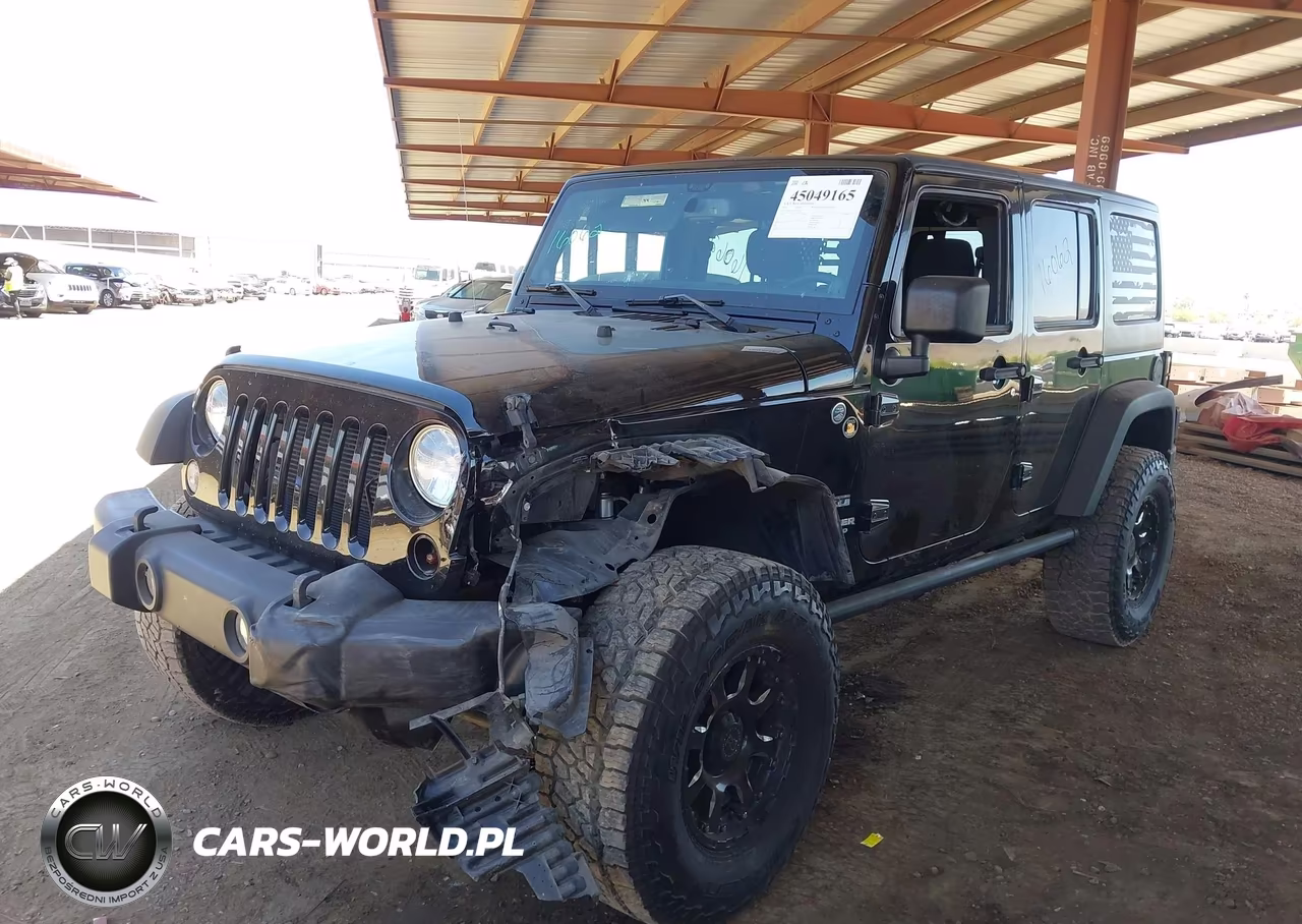 2014 Jeep Wrangler Unlimited Sport VIN:1C4BJWDG3EL201817 - 2