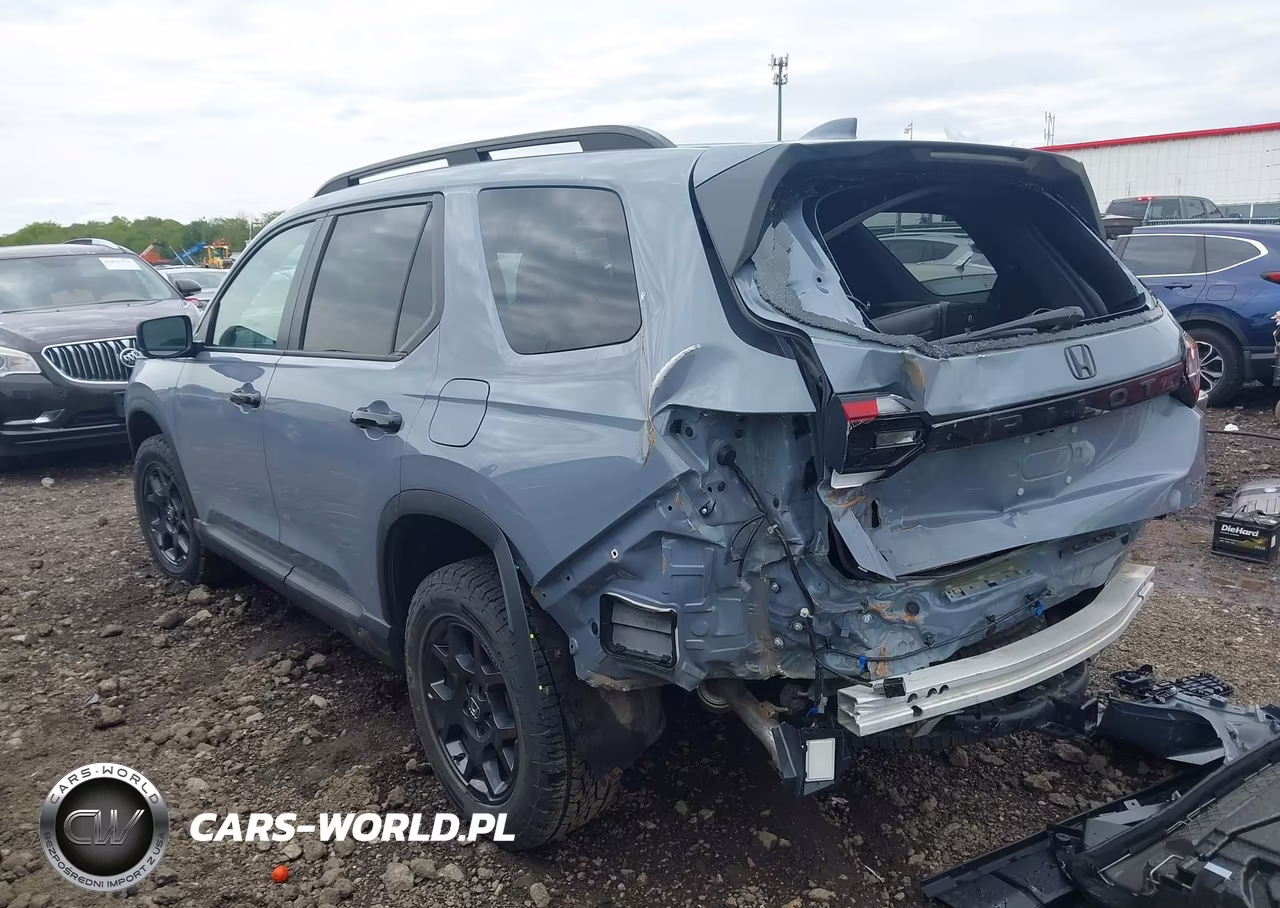 2025 Honda Pilot Trailsport VIN:5FNYG1H64SB178530 - 3