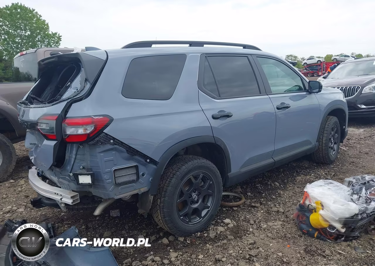 2025 Honda Pilot Trailsport VIN:5FNYG1H64SB178530 - 4