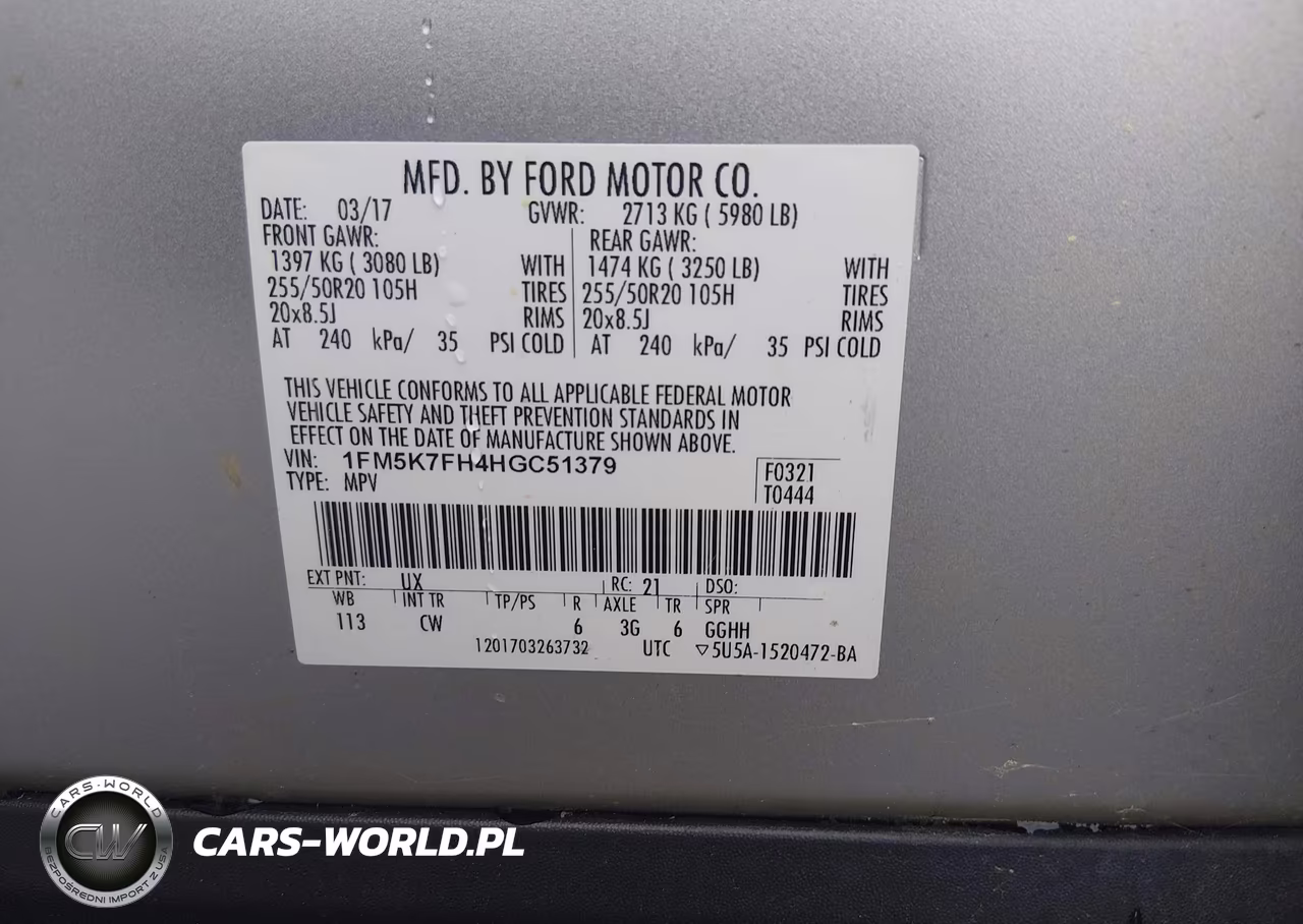 2017 Ford Explorer Limited VIN:1FM5K7FH4HGC51379 - 9