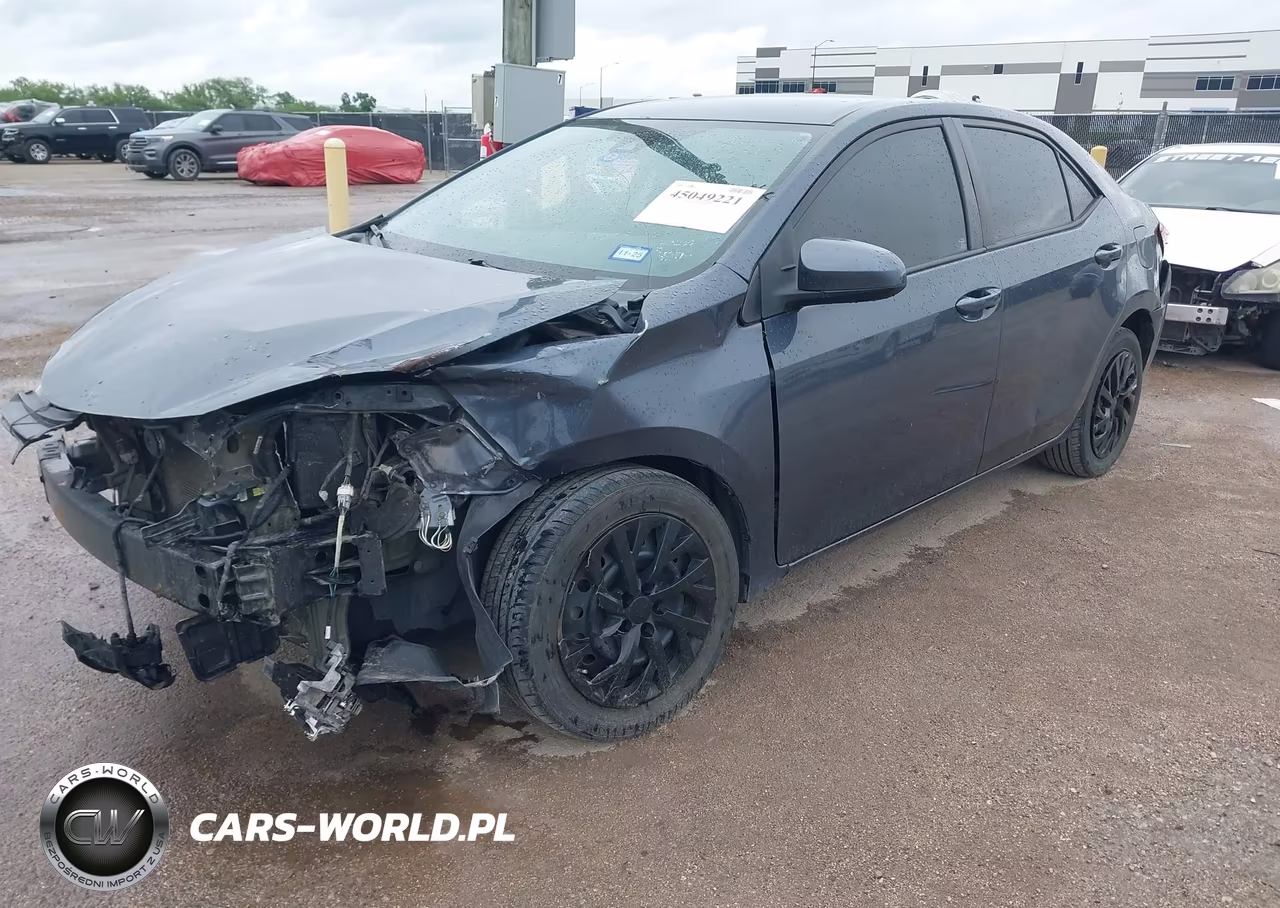 2017 Toyota Corolla Le VIN:5YFBURHEXHP571403 - 2