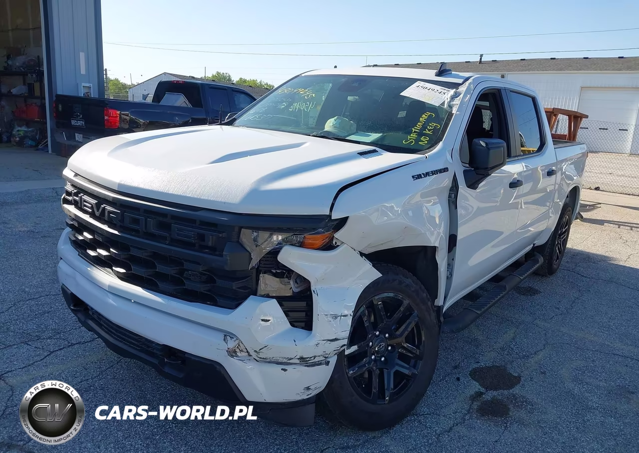 2025 Chevrolet Silverado 1500 4Wd Short Bed Custom VIN:1GCPKBEK5SZ161537 - 2