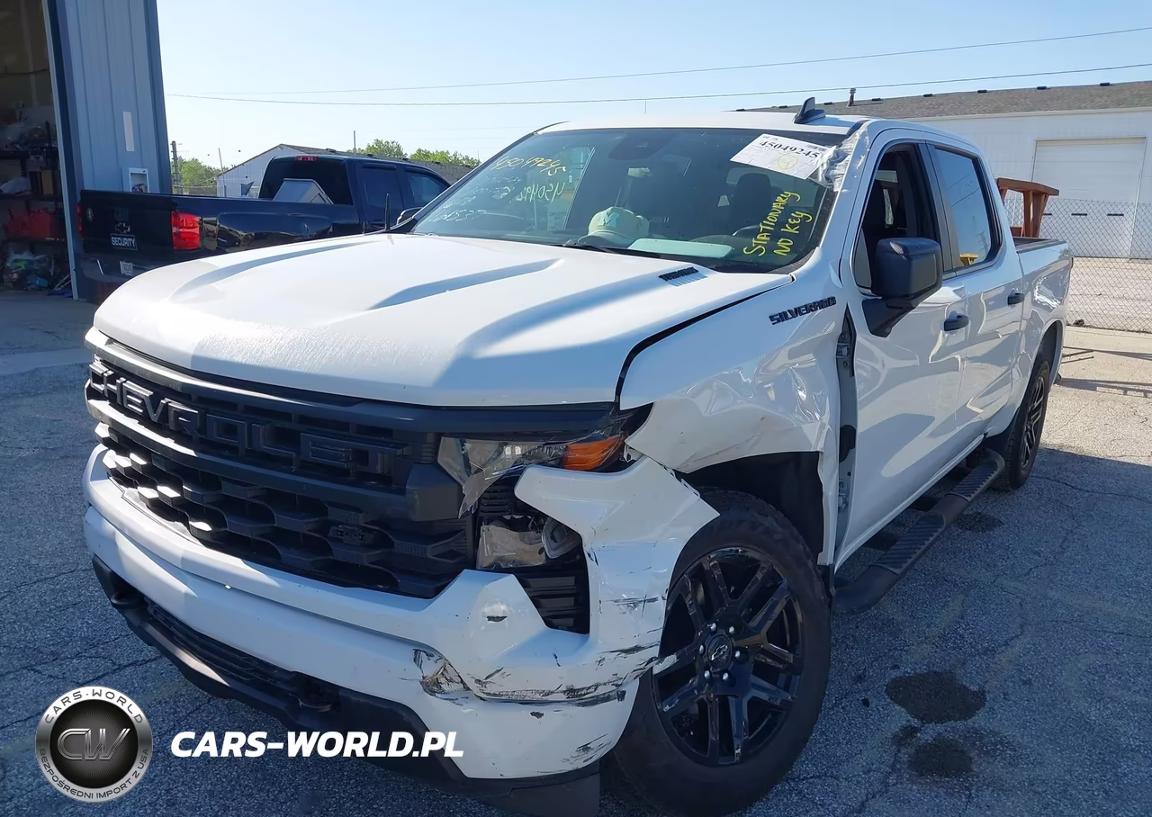 2025 Chevrolet Silverado 1500 4Wd Short Bed Custom VIN:1GCPKBEK5SZ161537 - 6