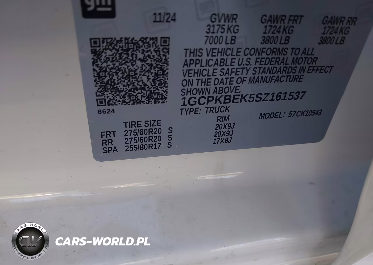 2025 Chevrolet Silverado 1500 4Wd Short Bed Custom VIN:1GCPKBEK5SZ161537 - 9