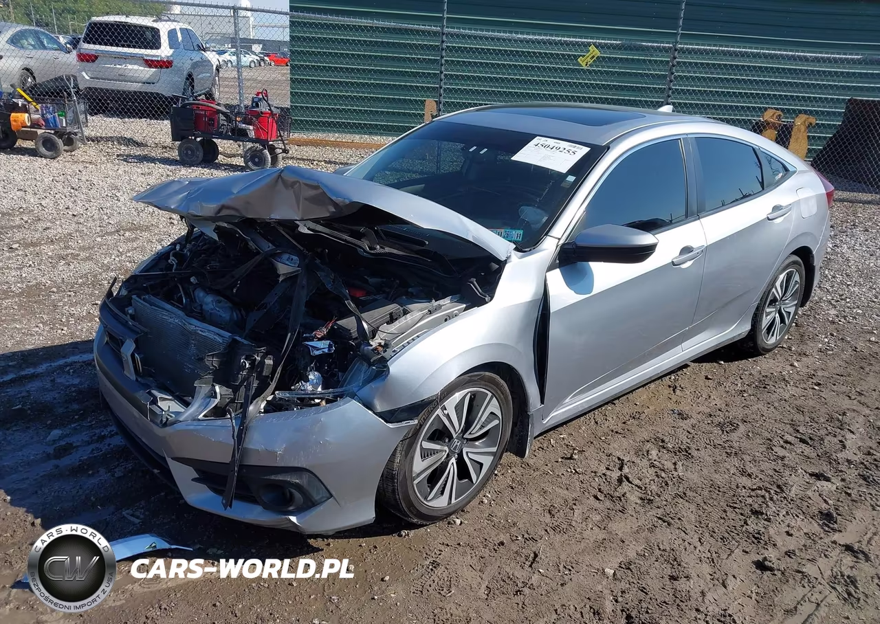 2017 Honda Civic Ex-L VIN:19XFC1F70HE214615 - 2
