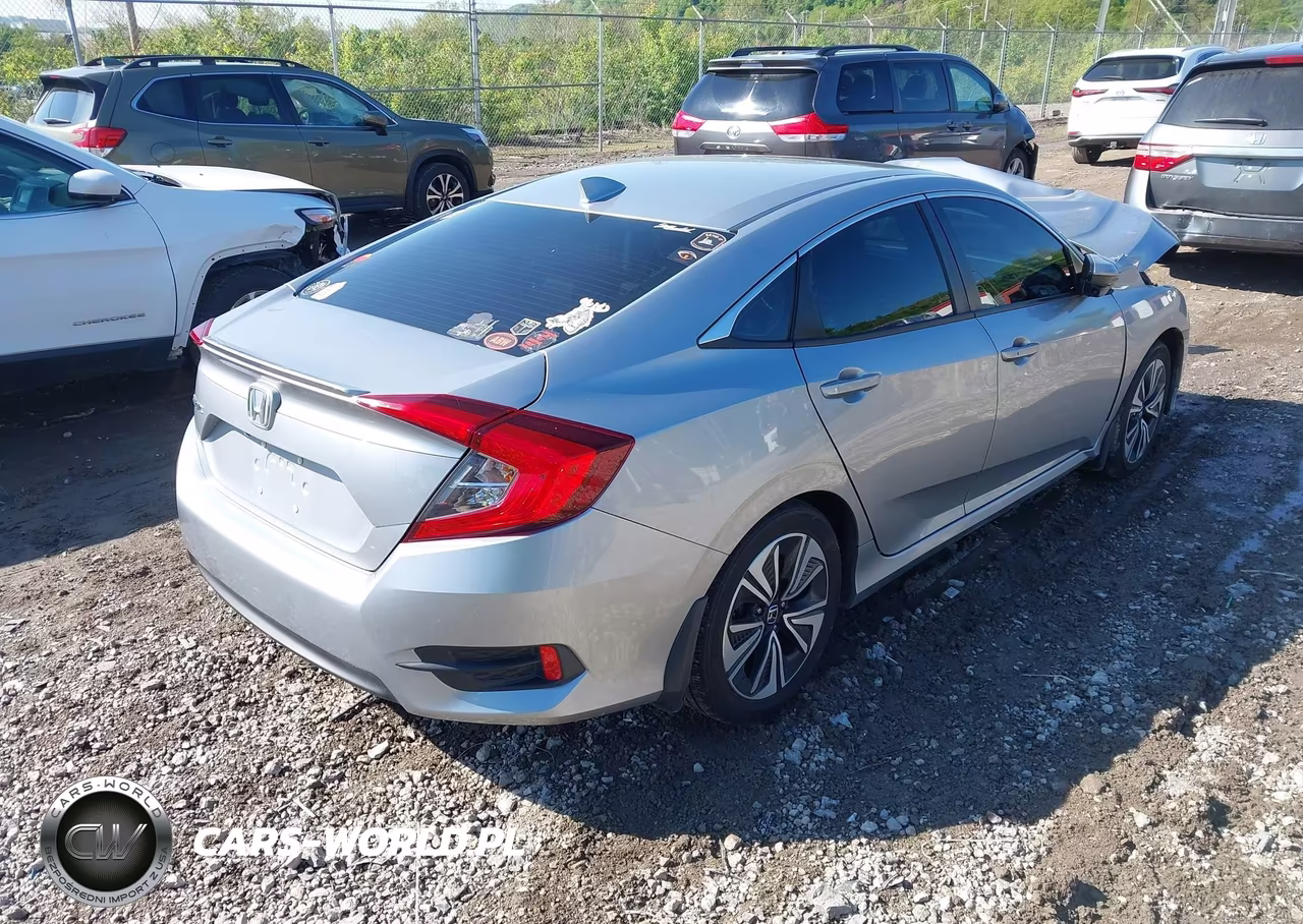 2017 Honda Civic Ex-L VIN:19XFC1F70HE214615 - 4