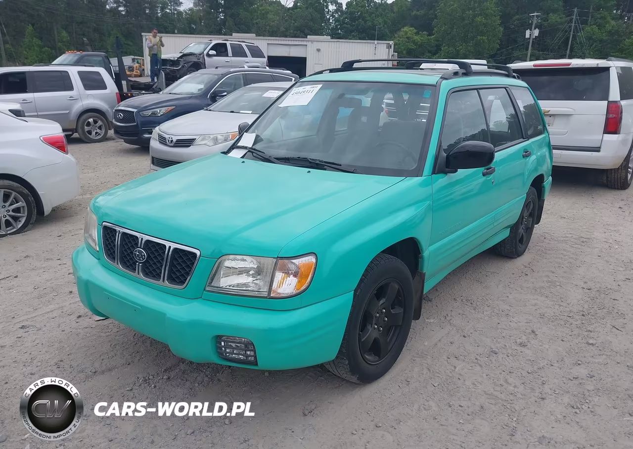 2002 Subaru Forester S VIN:JF1SF65672H738184 - 2