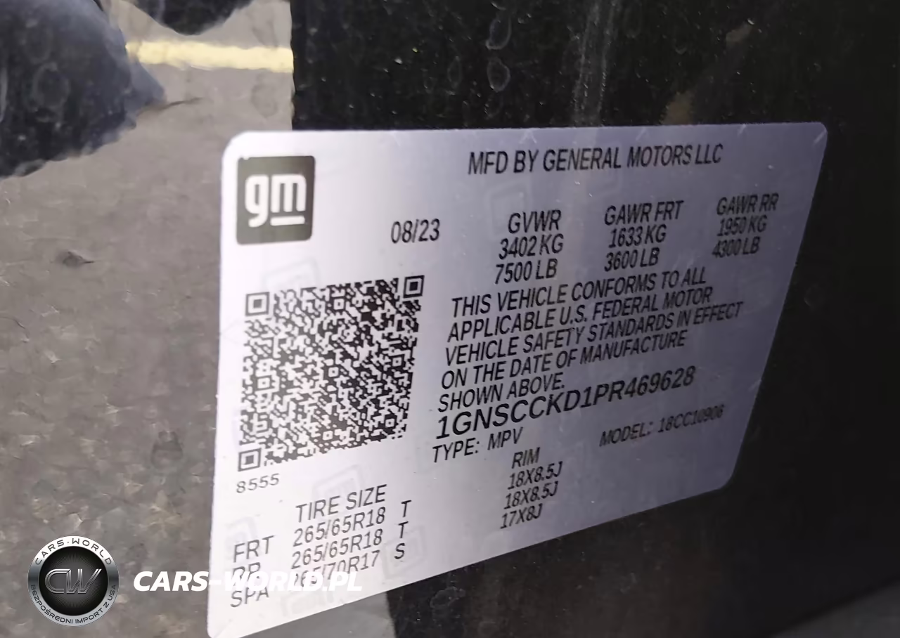 2023 Chevrolet Suburban 2Wd Lt VIN:1GNSCCKD1PR469628 - 9