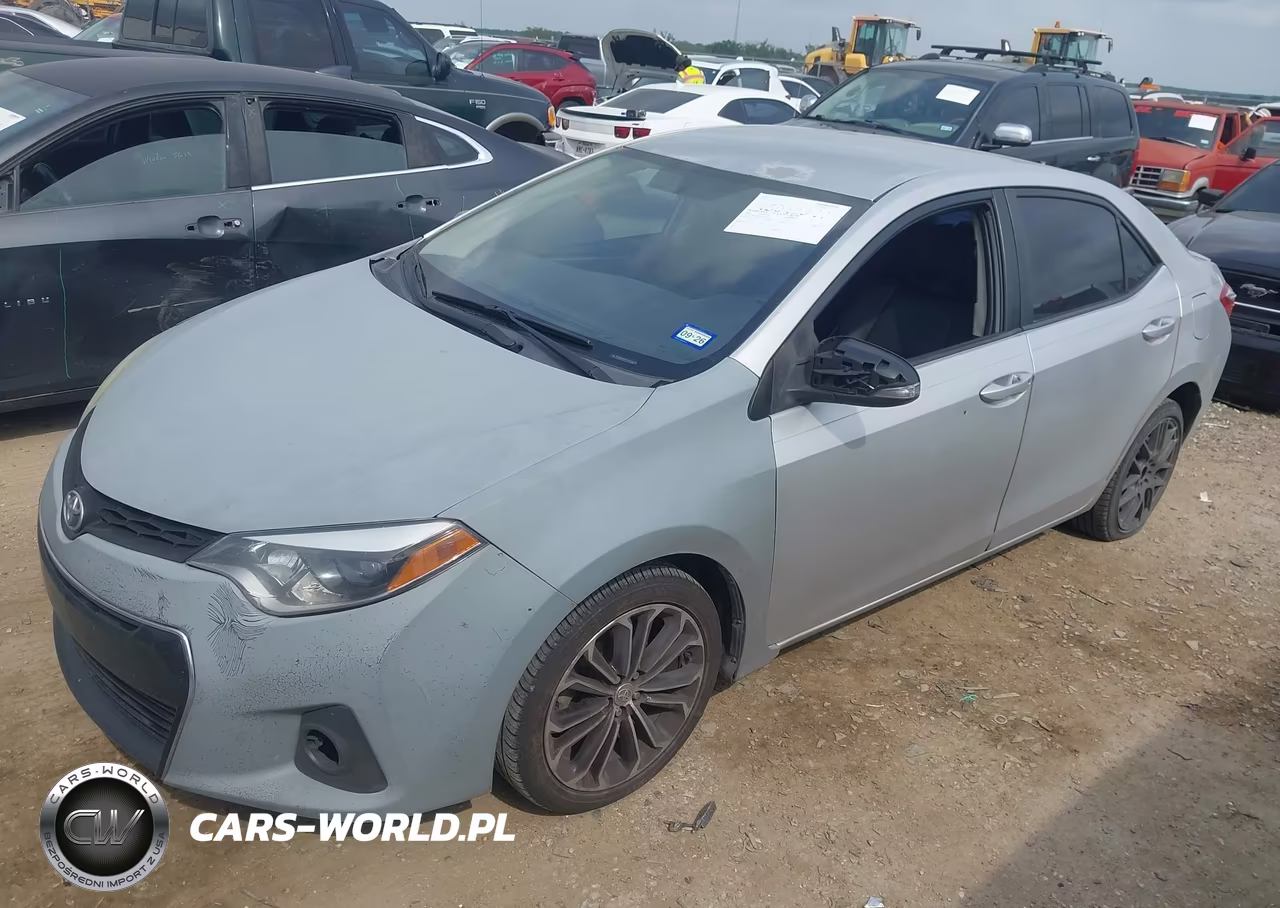 2015 Toyota Corolla S Plus VIN:5YFBURHE4FP261972 - 2