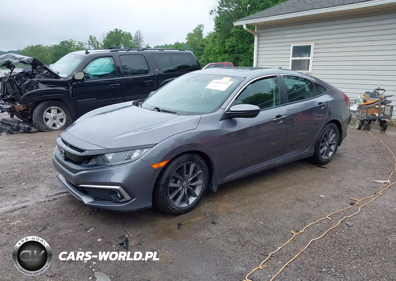 2020 Honda Civic Ex VIN:19XFC1F31LE011853 - 2