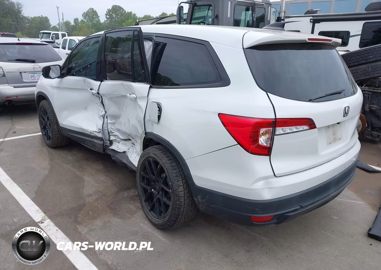 2021 Honda Pilot 2Wd Ex-L VIN:5FNYF5H53MB044838 - 3
