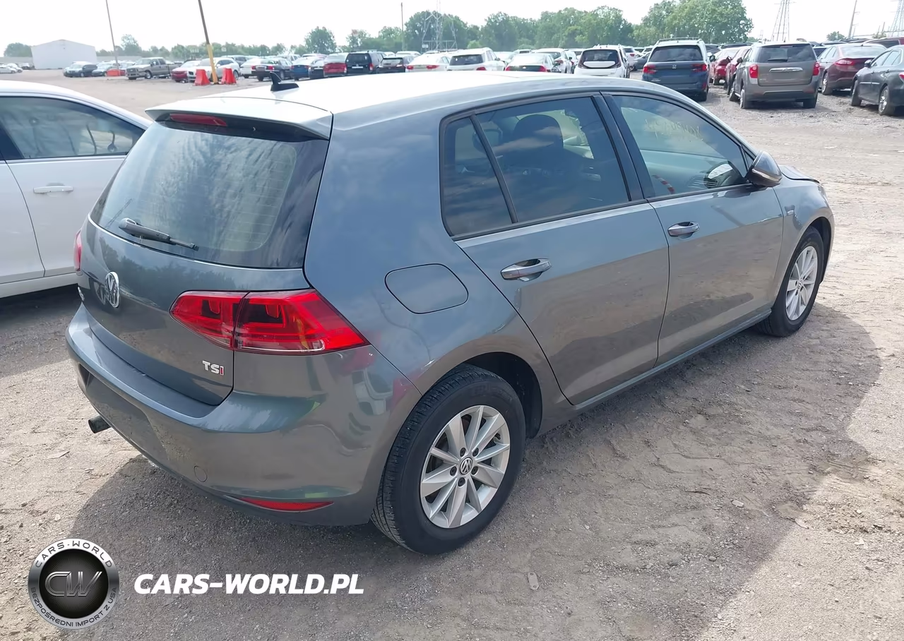 2016 Volkswagen Golf Tsi S 4-Door VIN:3VW217AU3GM055451 - 4
