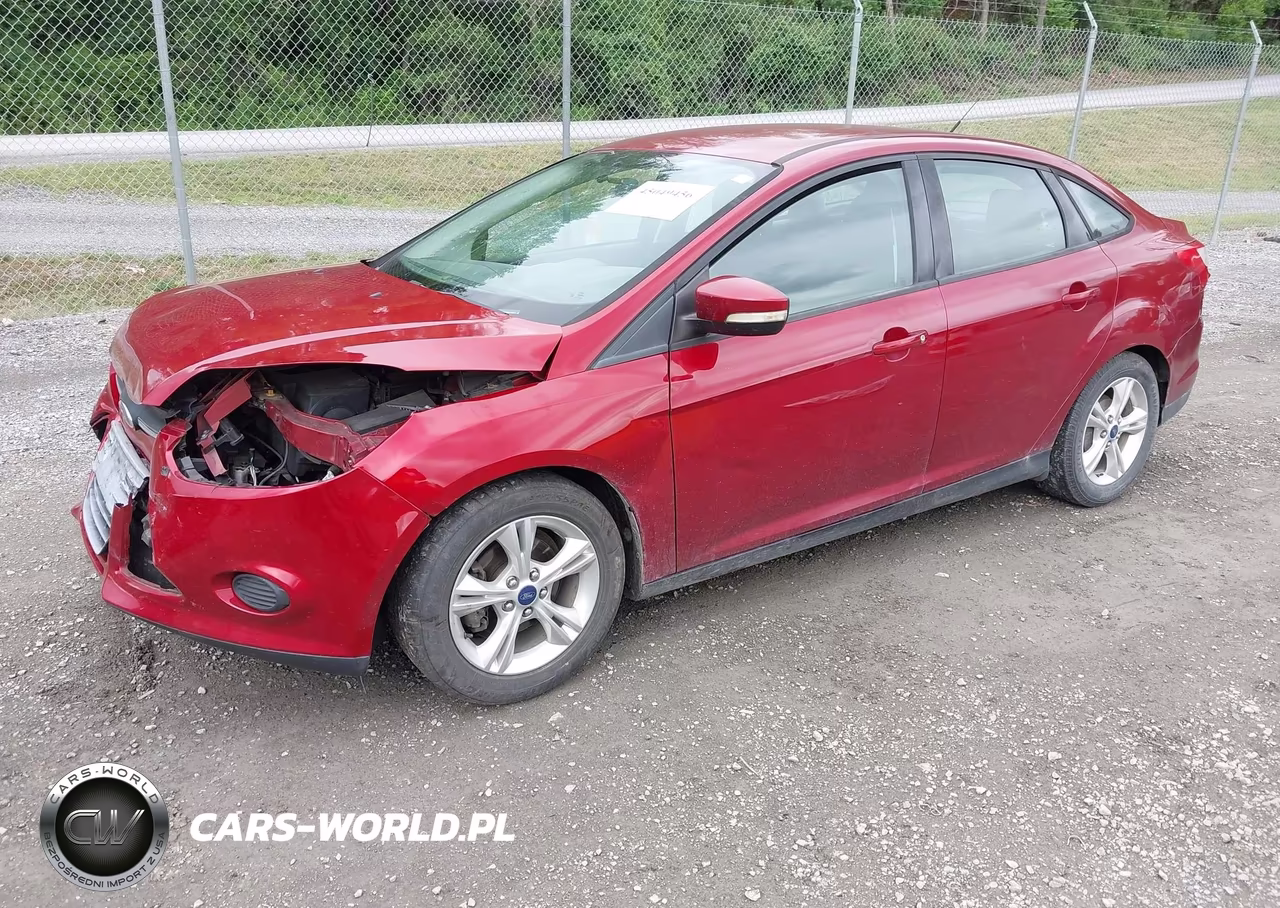 2014 Ford Focus Se VIN:1FADP3F24EL129197 - 2