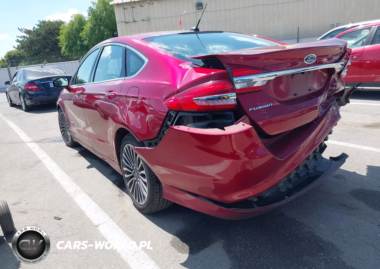 2017 Ford Fusion Hybrid Se VIN:3FA6P0LUXHR258192 - 3