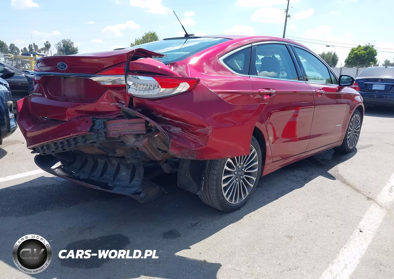 2017 Ford Fusion Hybrid Se VIN:3FA6P0LUXHR258192 - 4