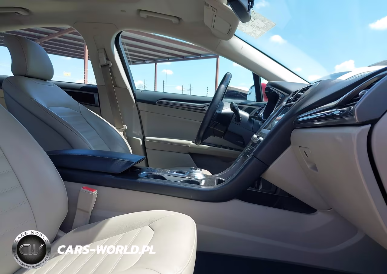 2017 Ford Fusion Hybrid Se VIN:3FA6P0LUXHR258192 - 5