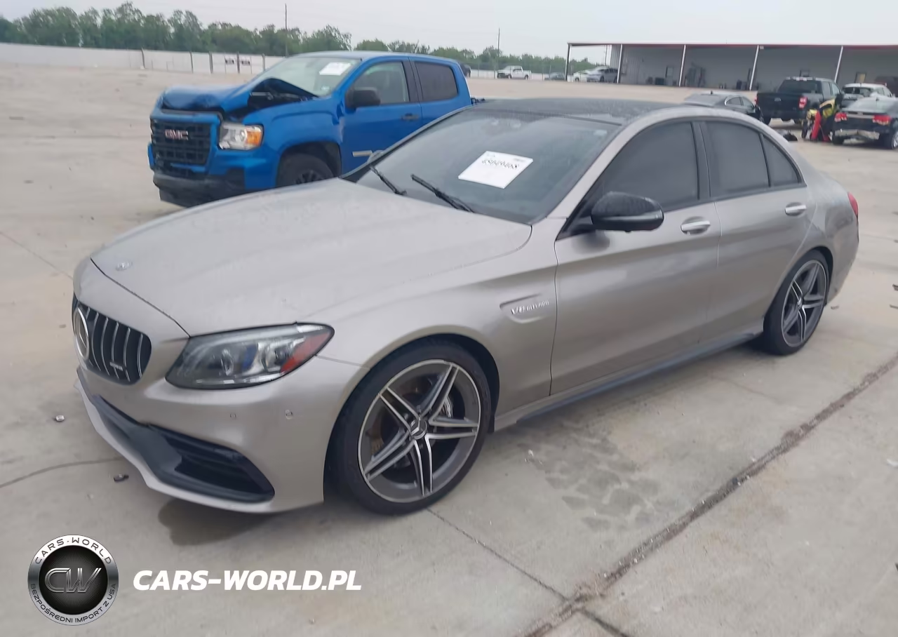 2019 Mercedes-Benz Amg C 63 VIN:55SWF8GB3KU294222 - 2