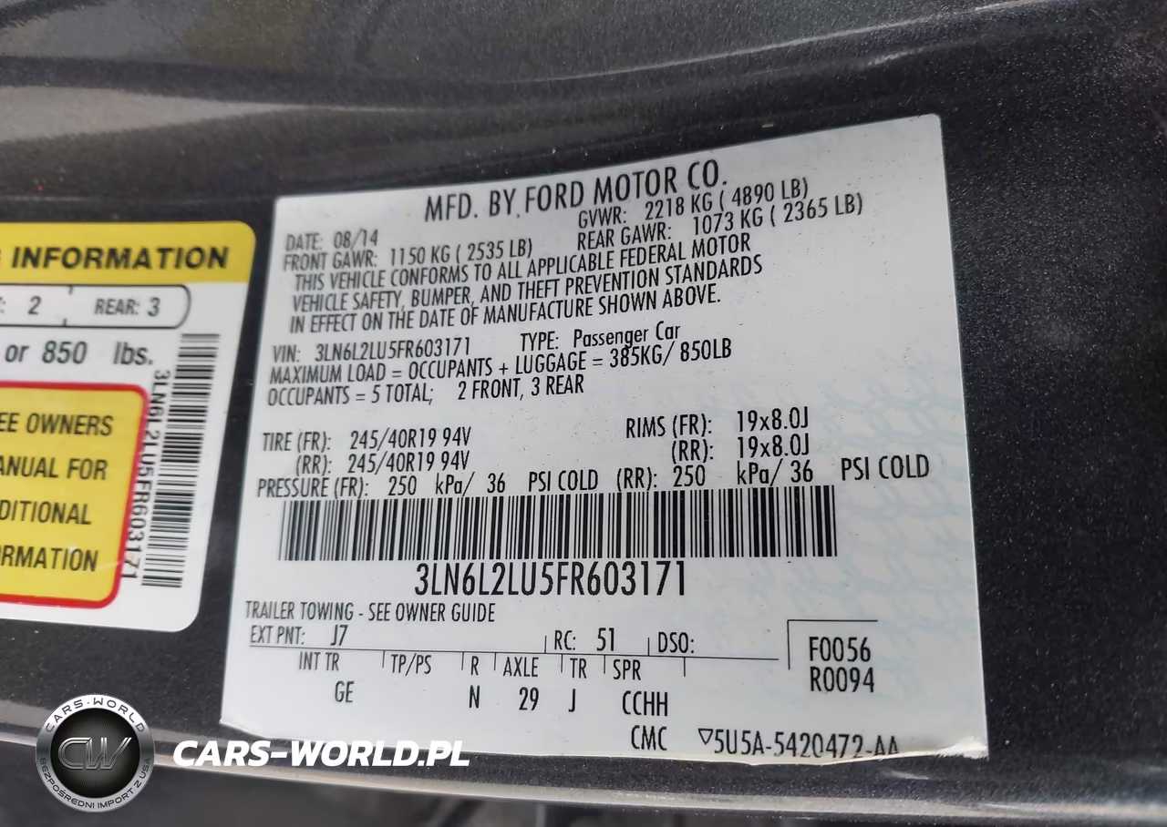 2015 Lincoln Mkz Hybrid VIN:3LN6L2LU5FR603171 - 9