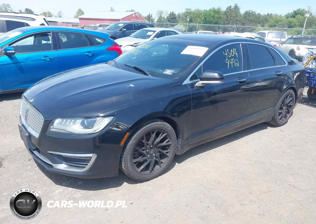 2017 Lincoln Mkz Premiere VIN:3LN6L5B96HR654387 - 2