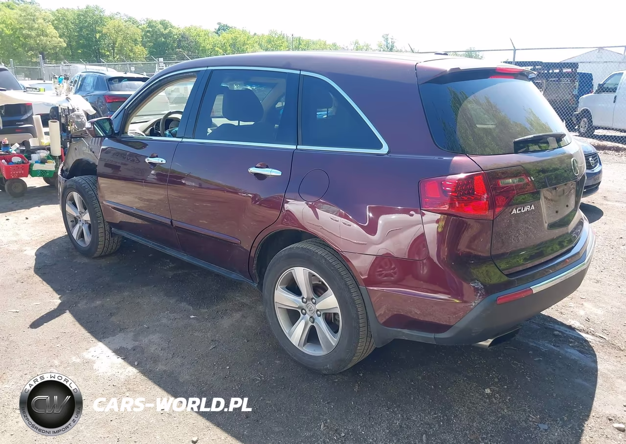 2010 Acura Mdx Technology Package VIN:2HNYD2H40AH507269 - 3