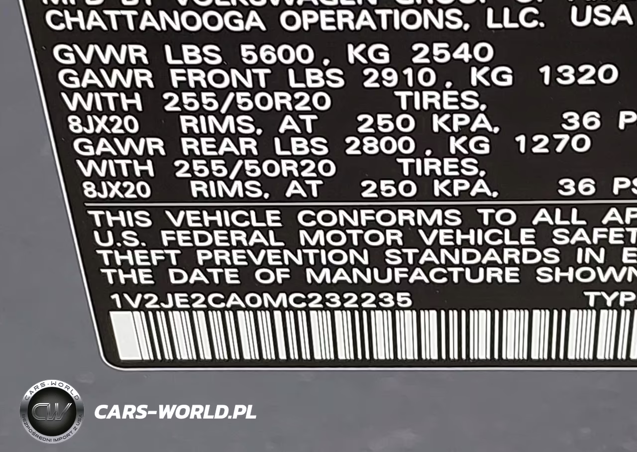 2021 Volkswagen Atlas Cross Sport 3.6L V6 Se W-Technology VIN:1V2JE2CA0MC232235 - 9