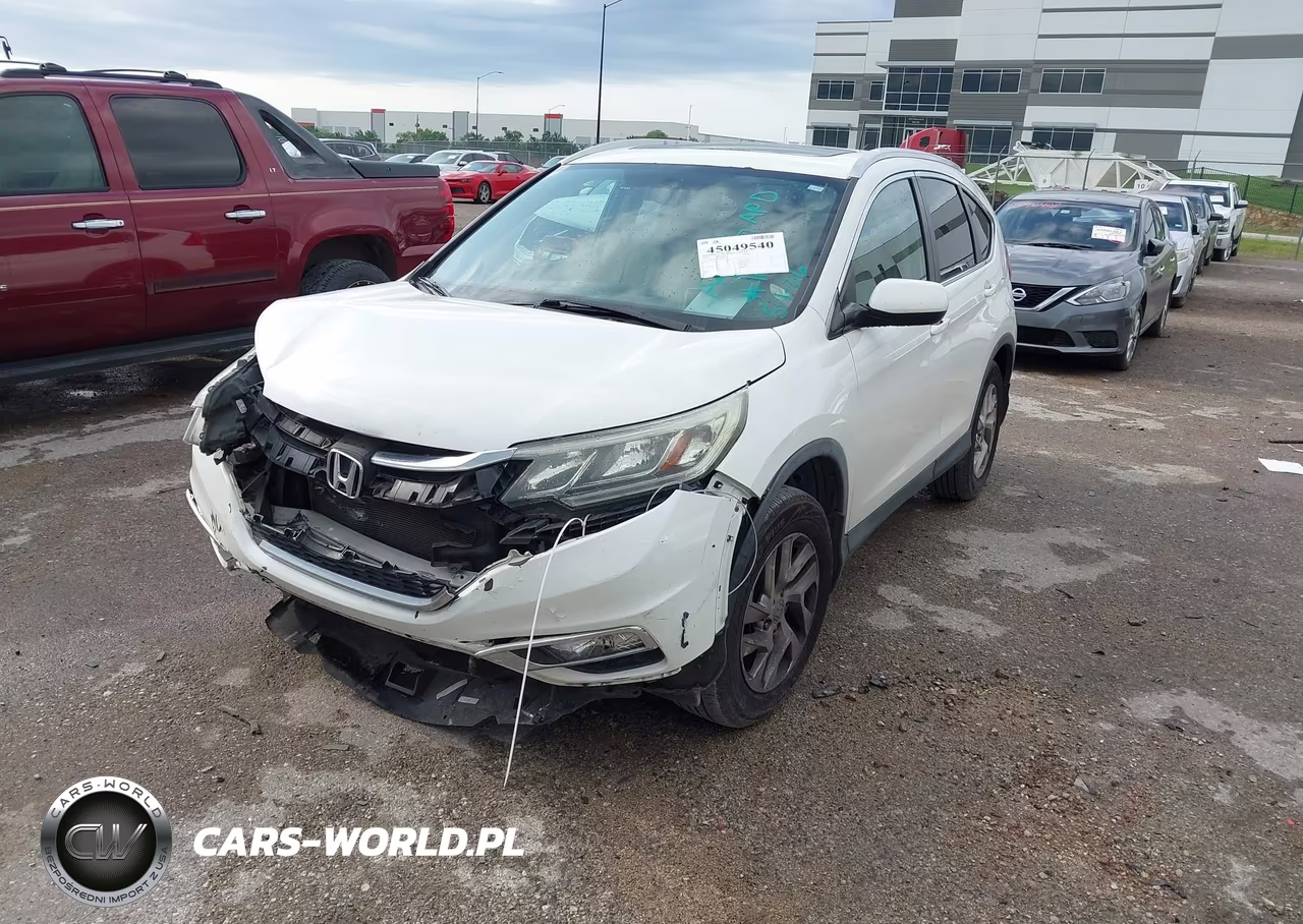 2015 Honda Cr-V Ex-L VIN:5J6RM3H70FL014870 - 2