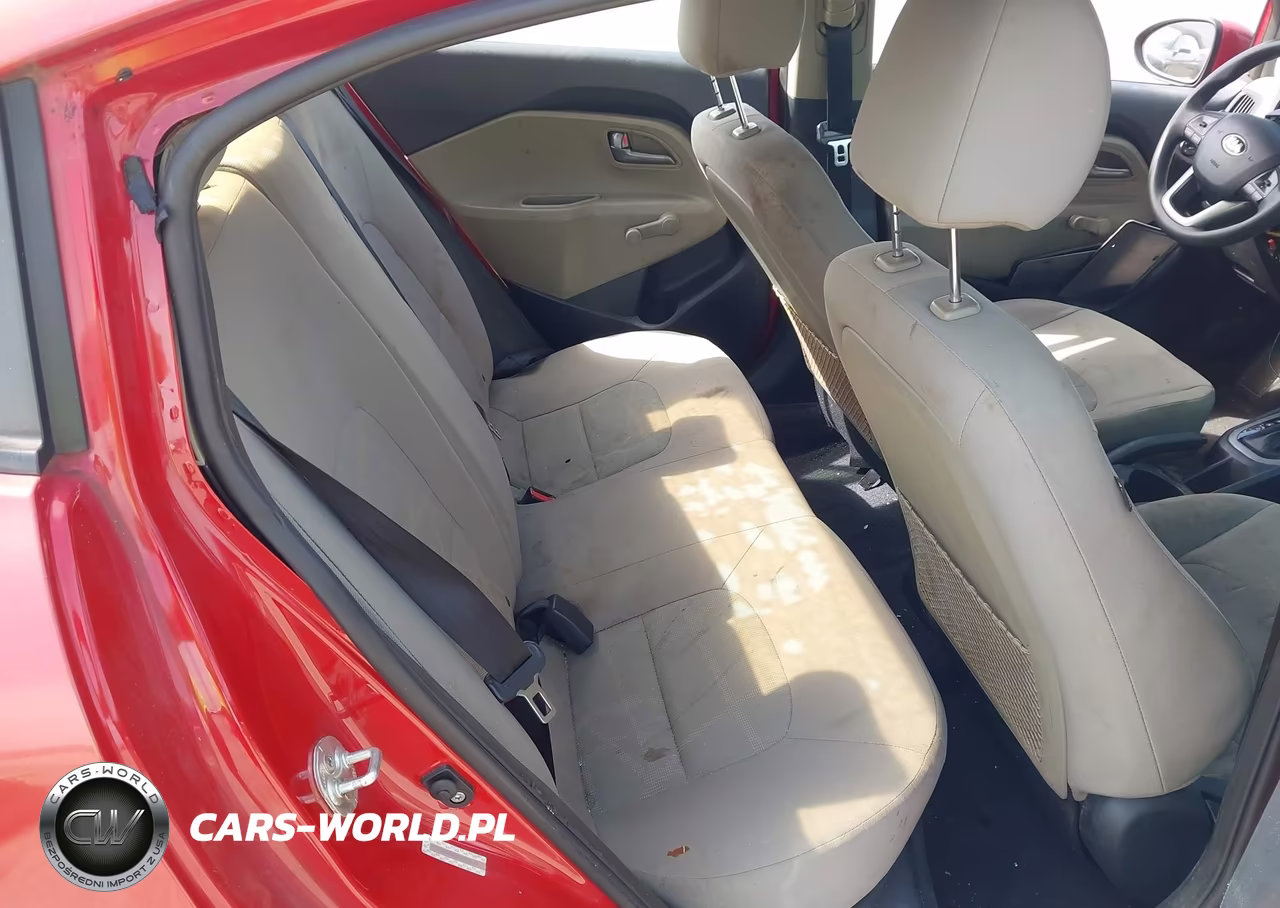 2014 Kia Rio Lx VIN:KNADM4A33E6363593 - 8