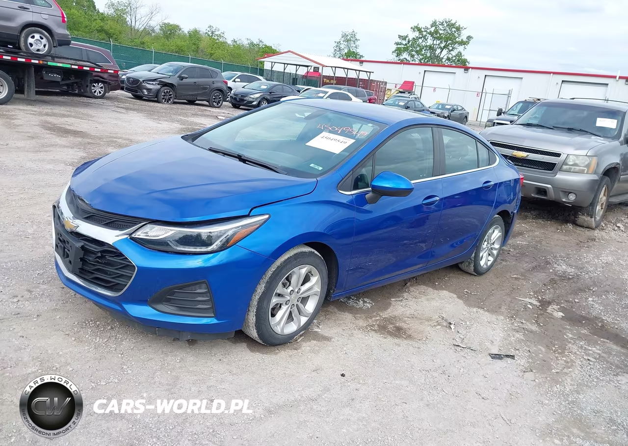 2019 Chevrolet Cruze Lt VIN:1G1BE5SM4K7104114 - 2