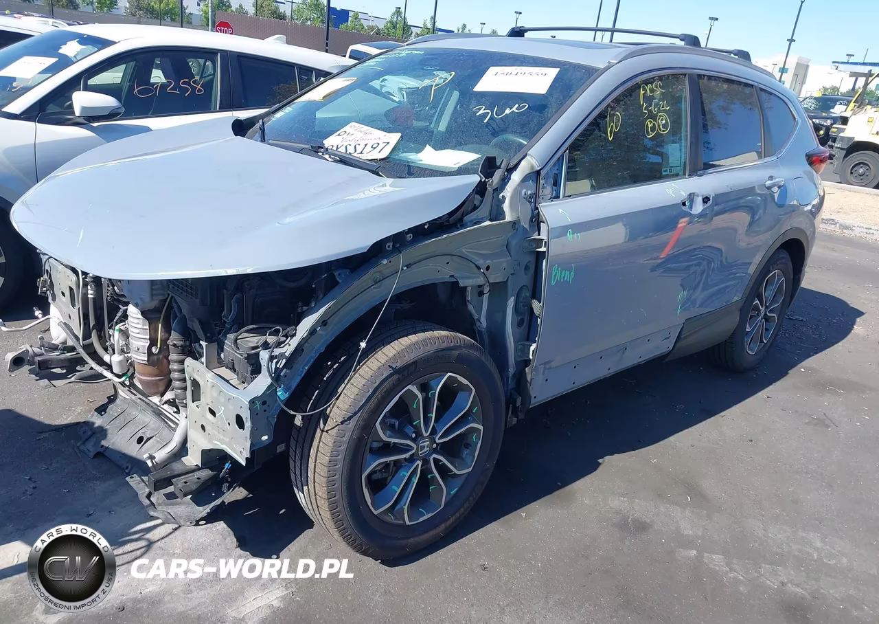 2022 Honda Cr-V 2Wd Ex-L VIN:7FARW1H89NE000436 - 2