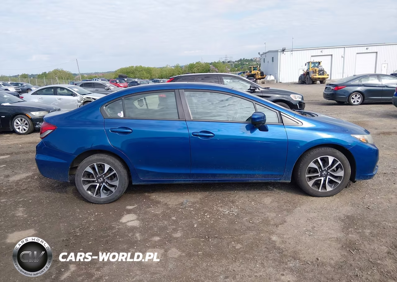 2014 Honda Civic Ex VIN:2HGFB2F81EH545268 - 14