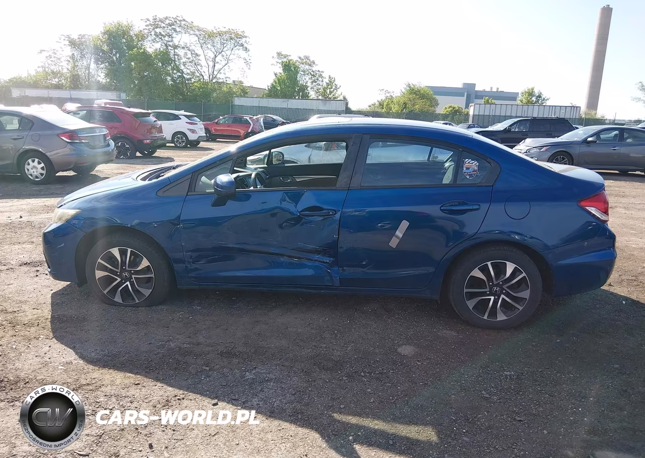 2014 Honda Civic Ex VIN:2HGFB2F81EH545268 - 15