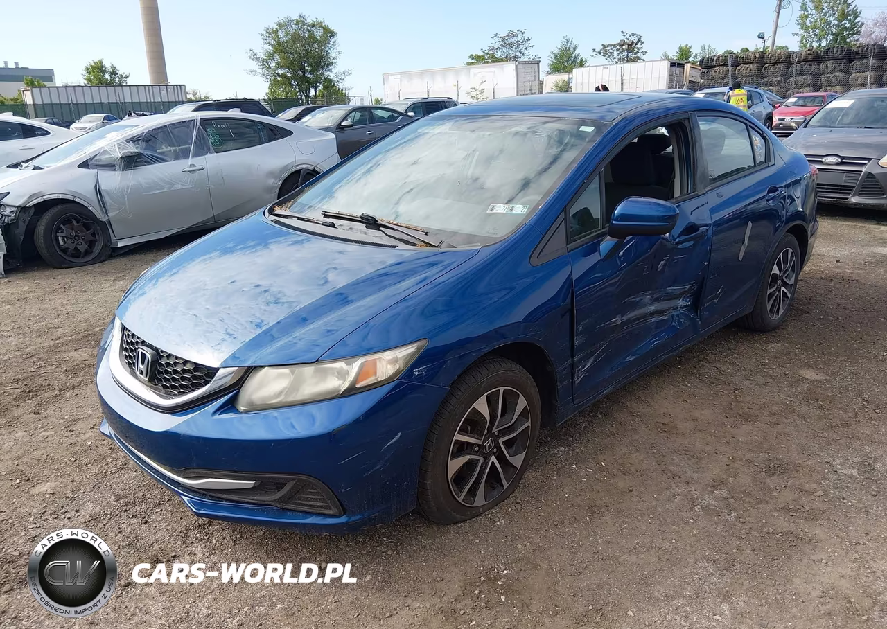 2014 Honda Civic Ex VIN:2HGFB2F81EH545268 - 2
