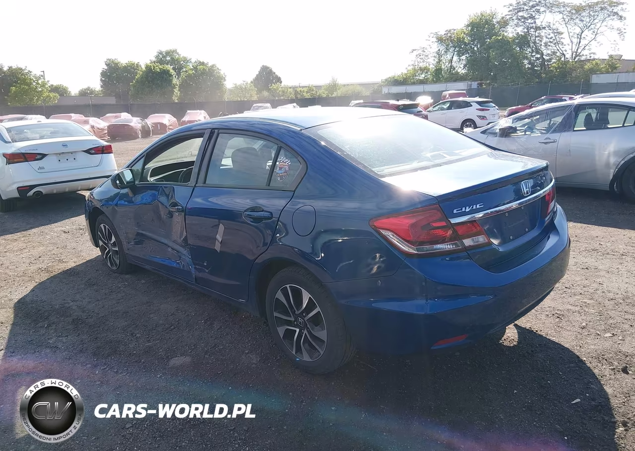 2014 Honda Civic Ex VIN:2HGFB2F81EH545268 - 3