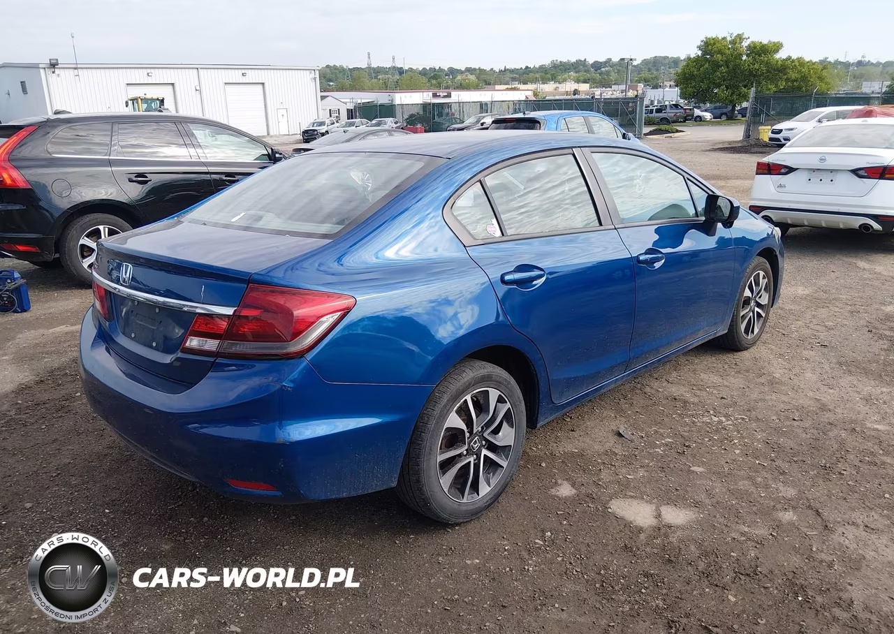 2014 Honda Civic Ex VIN:2HGFB2F81EH545268 - 4