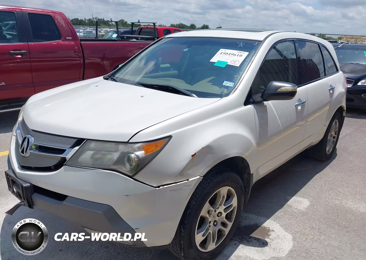 2008 Acura Mdx VIN:2HNYD28238H502060 - 2