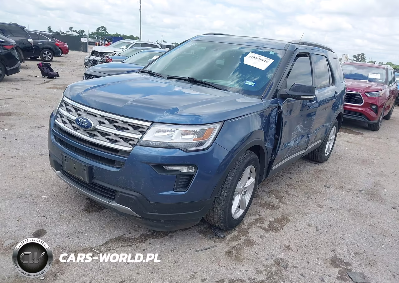 2018 Ford Explorer Xlt VIN:1FM5K7D82JGB78344 - 2