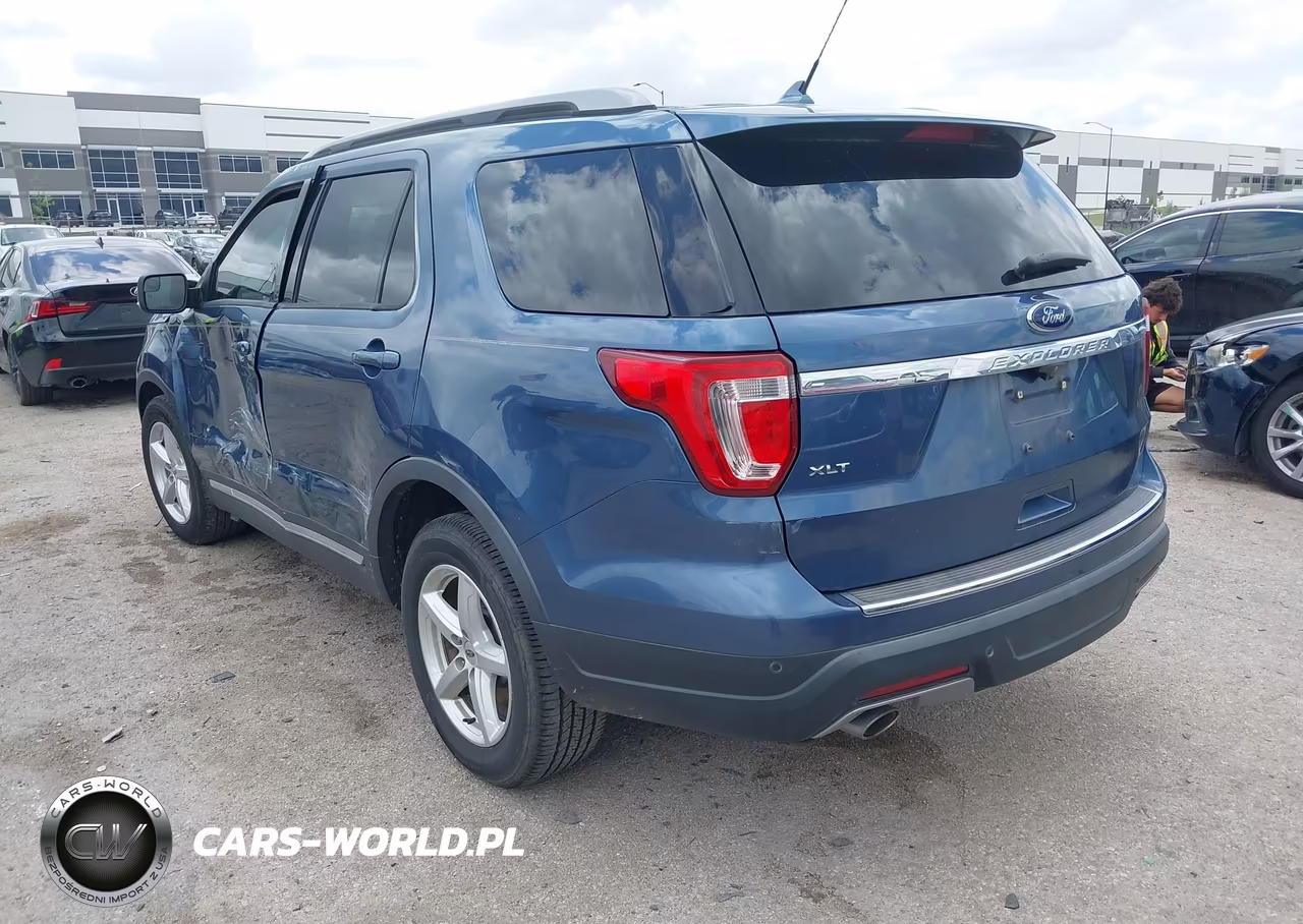 2018 Ford Explorer Xlt VIN:1FM5K7D82JGB78344 - 3
