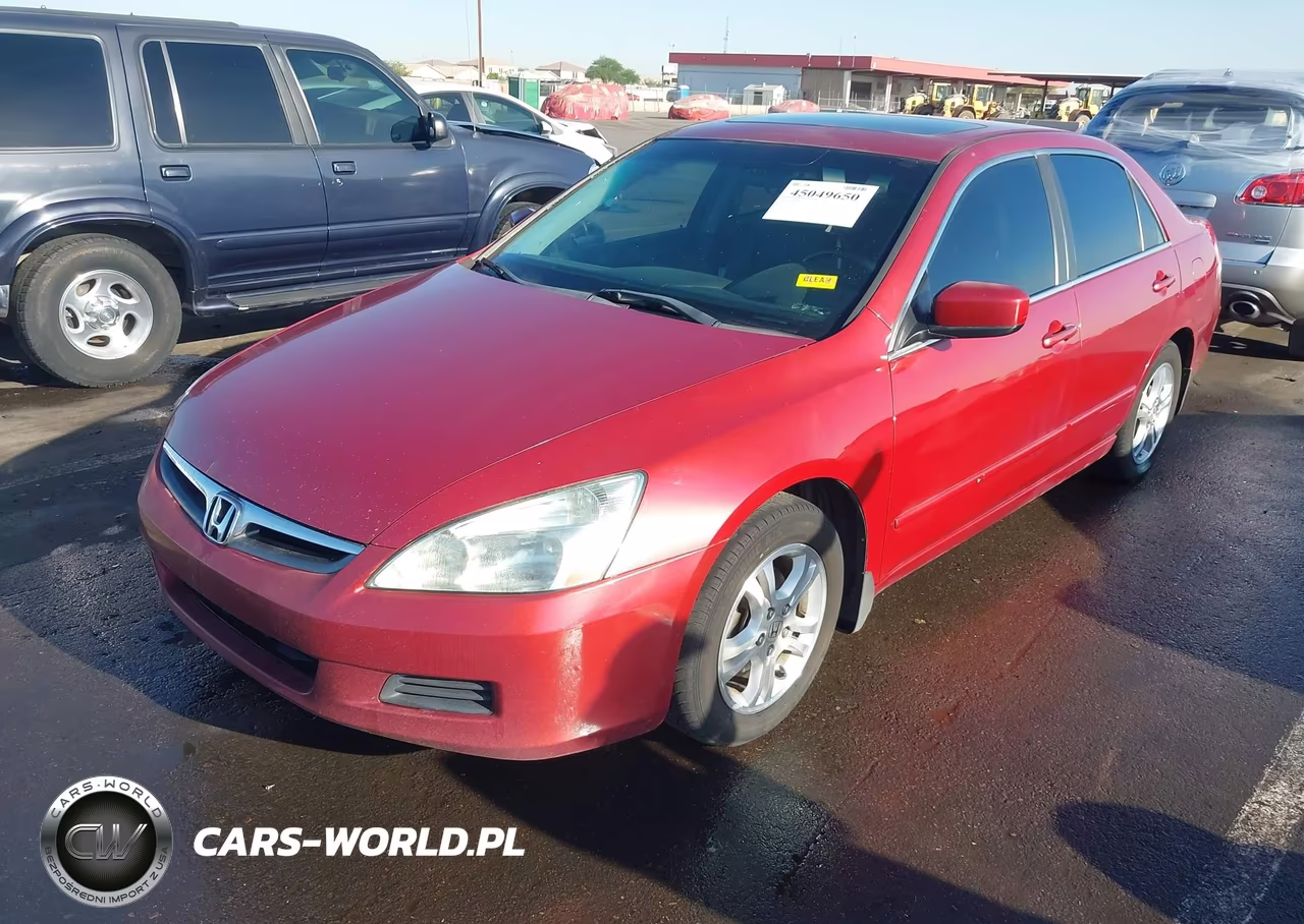 2007 Honda Accord 2.4 Ex VIN:1HGCM56817A145940 - 2