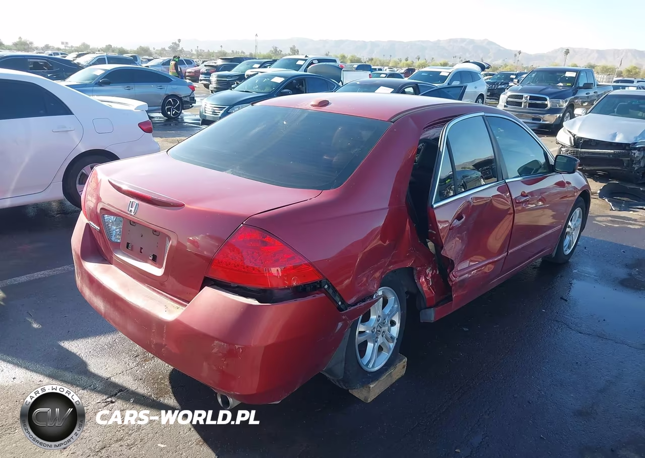 2007 Honda Accord 2.4 Ex VIN:1HGCM56817A145940 - 4