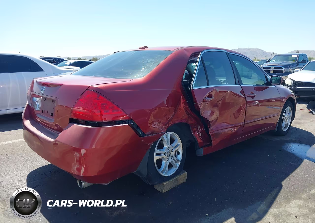 2007 Honda Accord 2.4 Ex VIN:1HGCM56817A145940 - 6