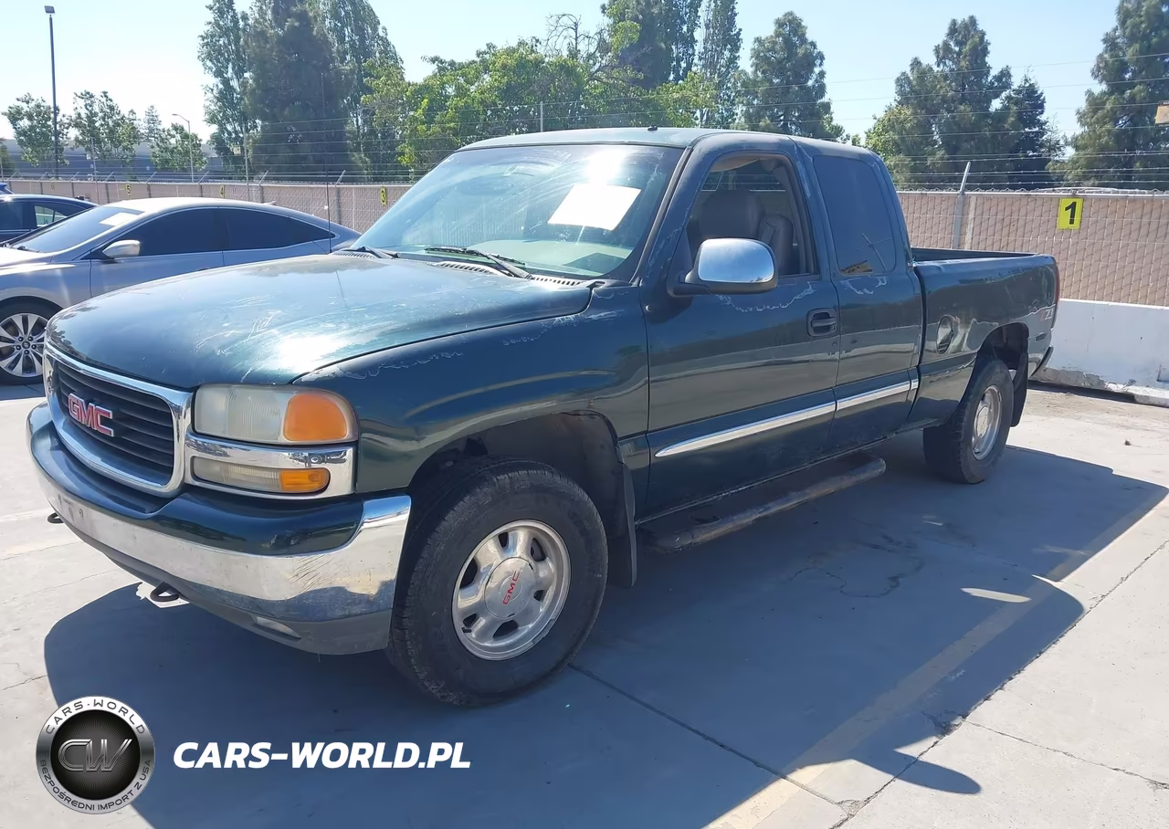 2001 GMC Sierra 1500 Sle VIN:2GTEK19T611201622 - 2