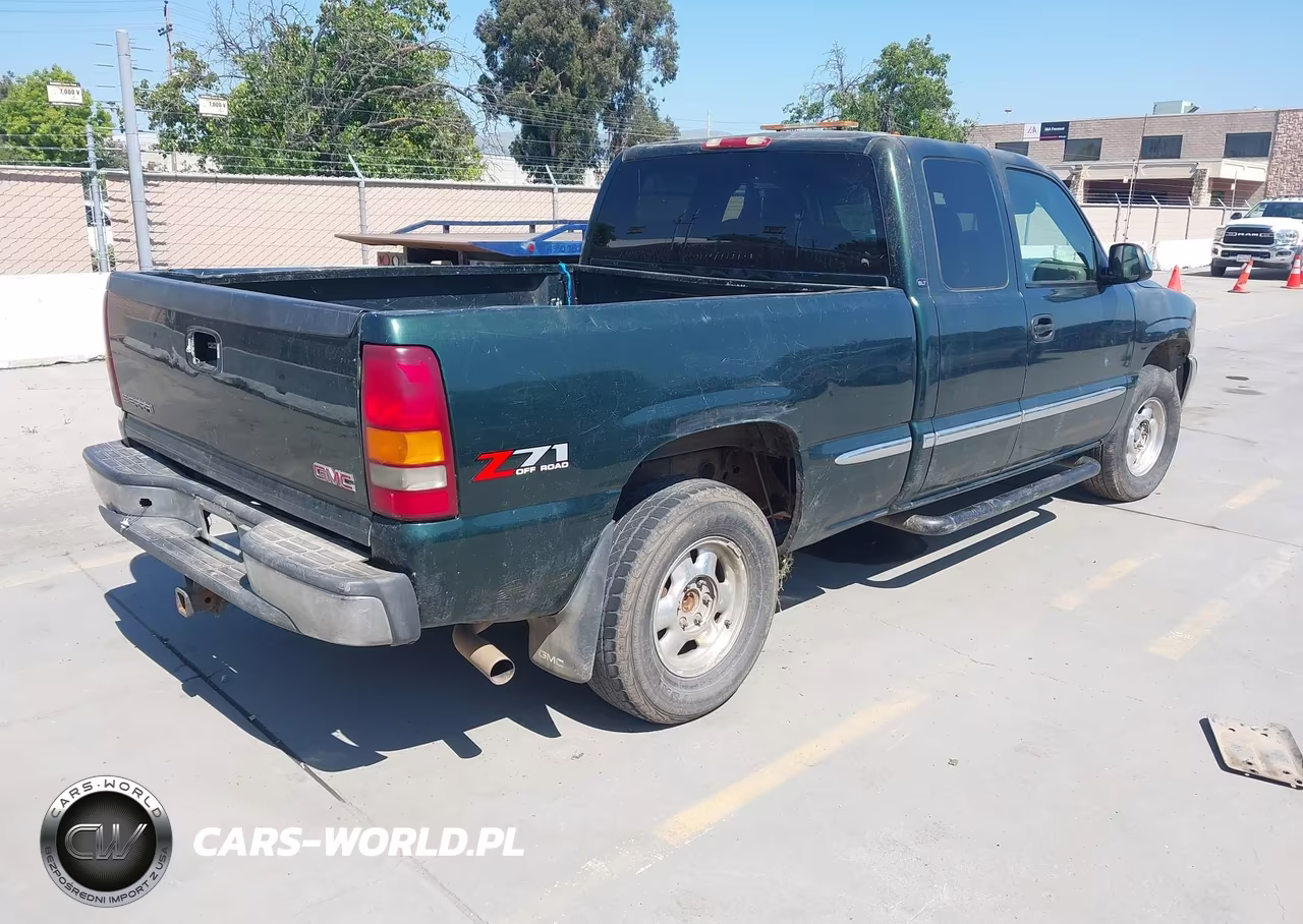 2001 GMC Sierra 1500 Sle VIN:2GTEK19T611201622 - 4
